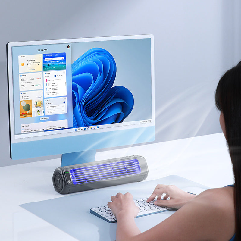 Skanto | AirWave – Tragbare, wiederaufladbare Klimaanlage mit 12 Stunden Akkulaufzeit
