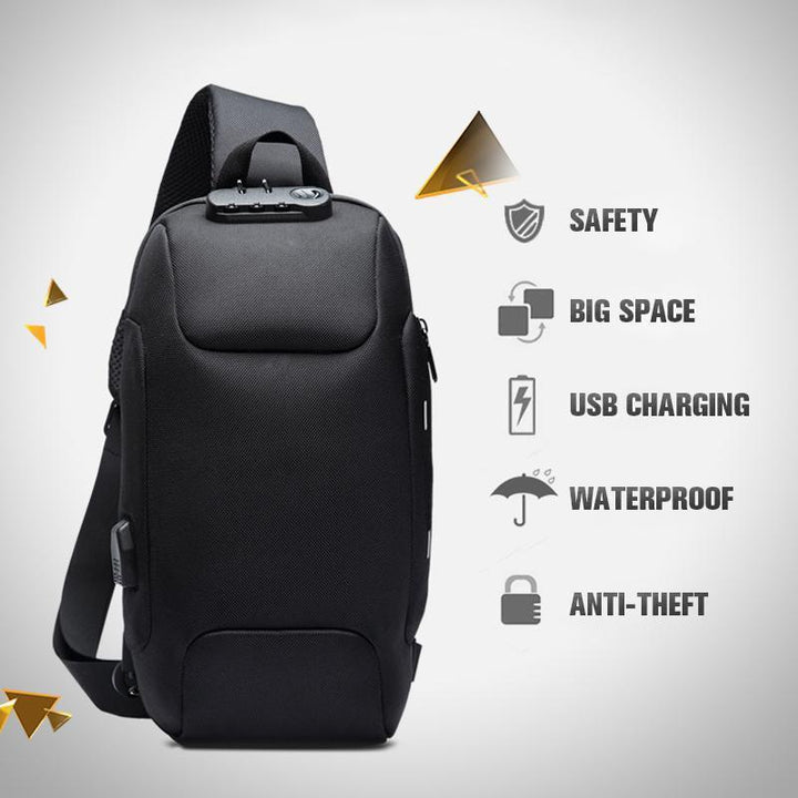 Skanto | Anti-Diebstahl-Rucksack mit 3-stelligem Schloss