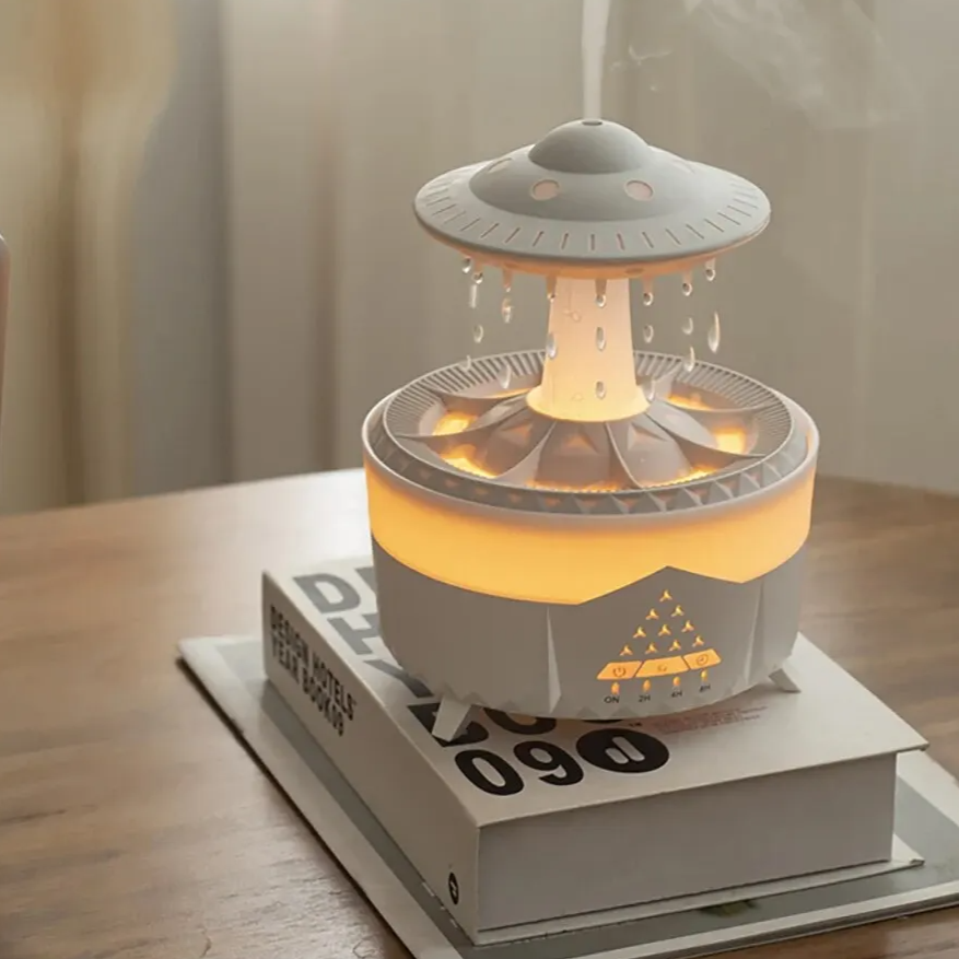 Skanto | UFO Luftbefeuchter | Ultraschall-Aromatherapie-Diffusor mit Fernbedienung - Grosven