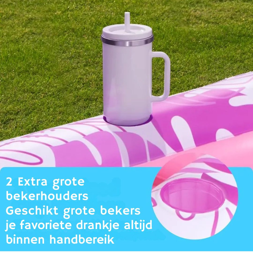 Skanto | SunLounge Aufblasbarer Sonnenpool – Bequeme Liege für Garten oder Balkon