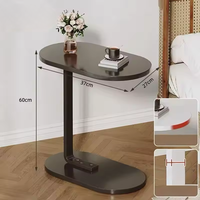 Skanto | C-förmiger Beistelltisch modernes, kompaktes und leichtes Design