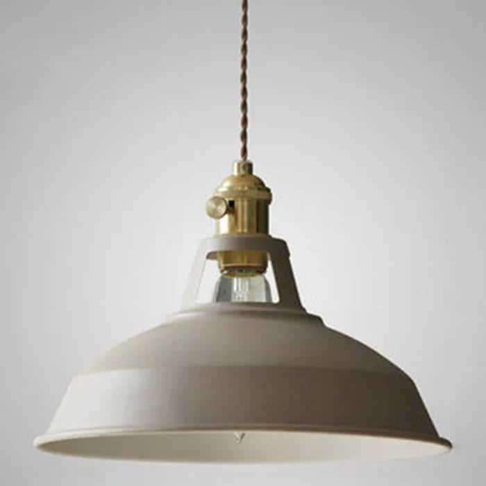 IronGlow Industrielle Retro-Hängelampe aus Metall, E27