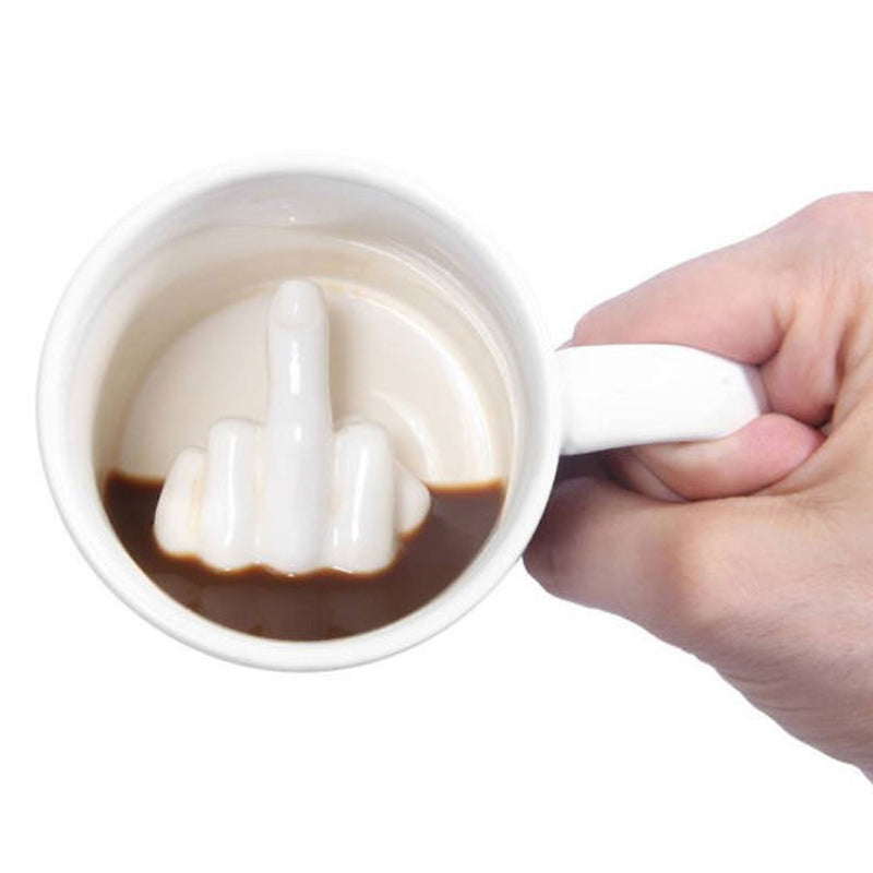 Skanto | Keramik-Mittelfinger-Tasse