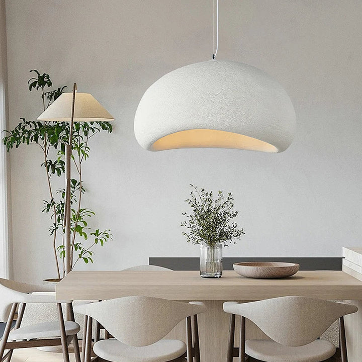 Skanto | LED-Pendelleuchte – Nordisches Wabi-Sabi-Design – Einstellbare Beleuchtung für Wohnkultur & moderne Interieurs