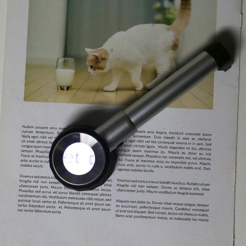 Skanto | 10-fach Lupe mit Skala und LED-Licht