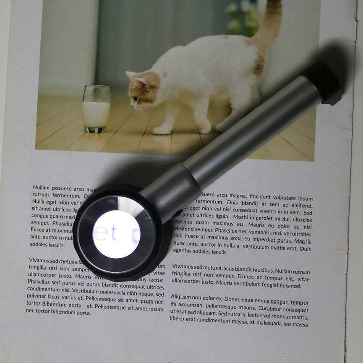 Skanto | 10-fach Lupe mit Skala und LED-Licht