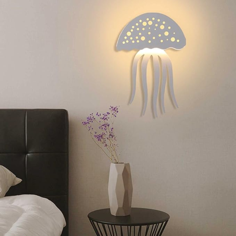 Skanto | QualleGlow | Exklusive Quallen-LED-Wandlampe