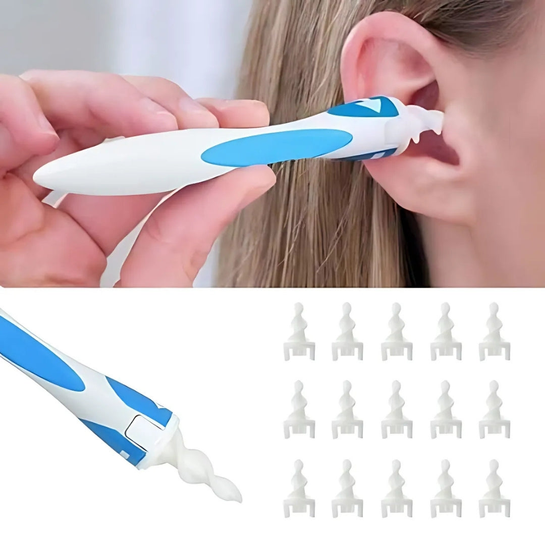 ClearEar | Silikon-Ohrenschmalzentferner – Sicher – Nicht-invasiv – Flexibel für Ohrhygiene – Hörkomfort – Klarheit & Juckreizfreiheit Skanto