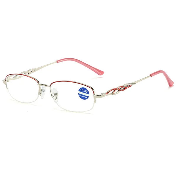 Skanto | Neu 2024: Hochharte Blaulichtfilter-Saphir-Lesebrille mit Dual-Fokus und intelligenter Lesefunktion
