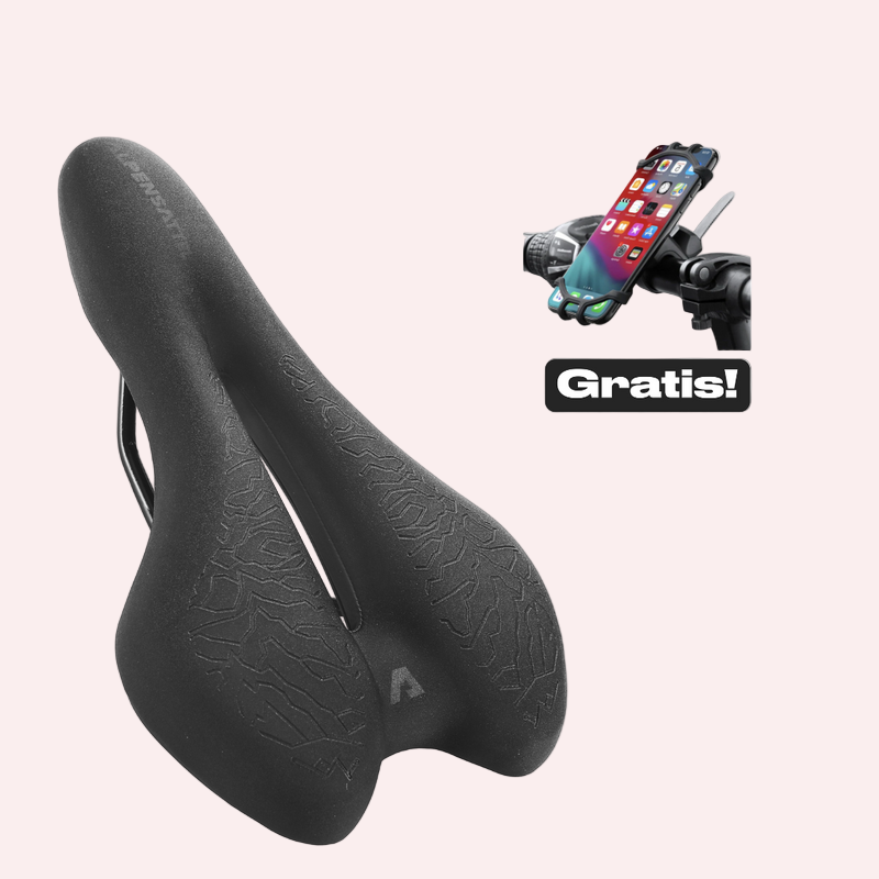 Ergonomischer Fahrradsattel | Nie wieder Rücken- & Gesäßschmerzen | Skanto