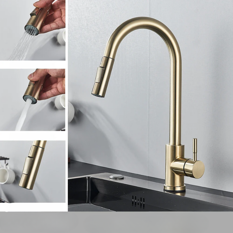 Skanto | FlexStream – Flexibler Küchenarmatur