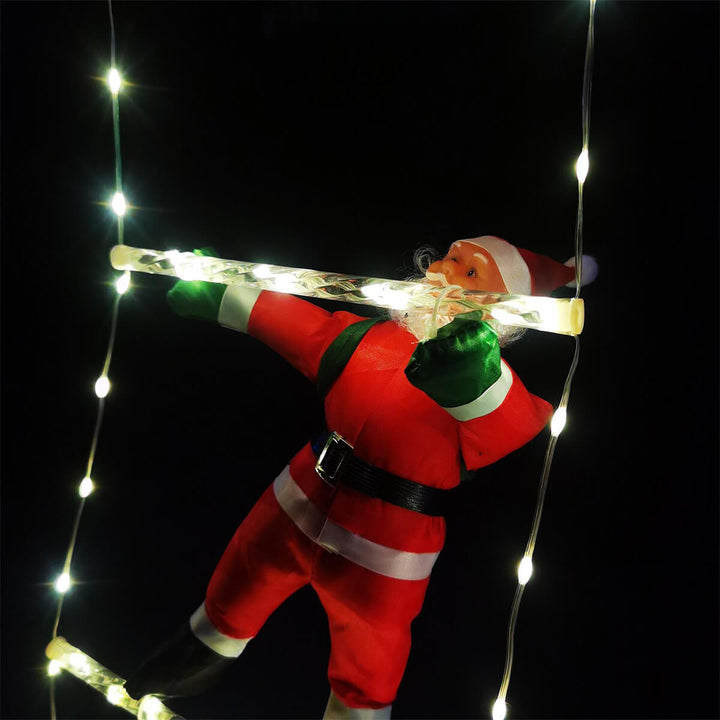 Skanto | ClimbJoy - Festliche Weihnachtsmann-Kletterleiter für Weihnachtsstimmung
