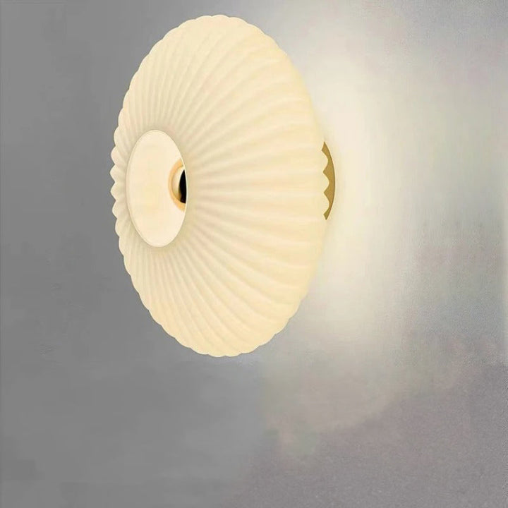Skanto Garduru Elegante Glas-Wandleuchte | Edles Design | Warmes & Kaltes Licht