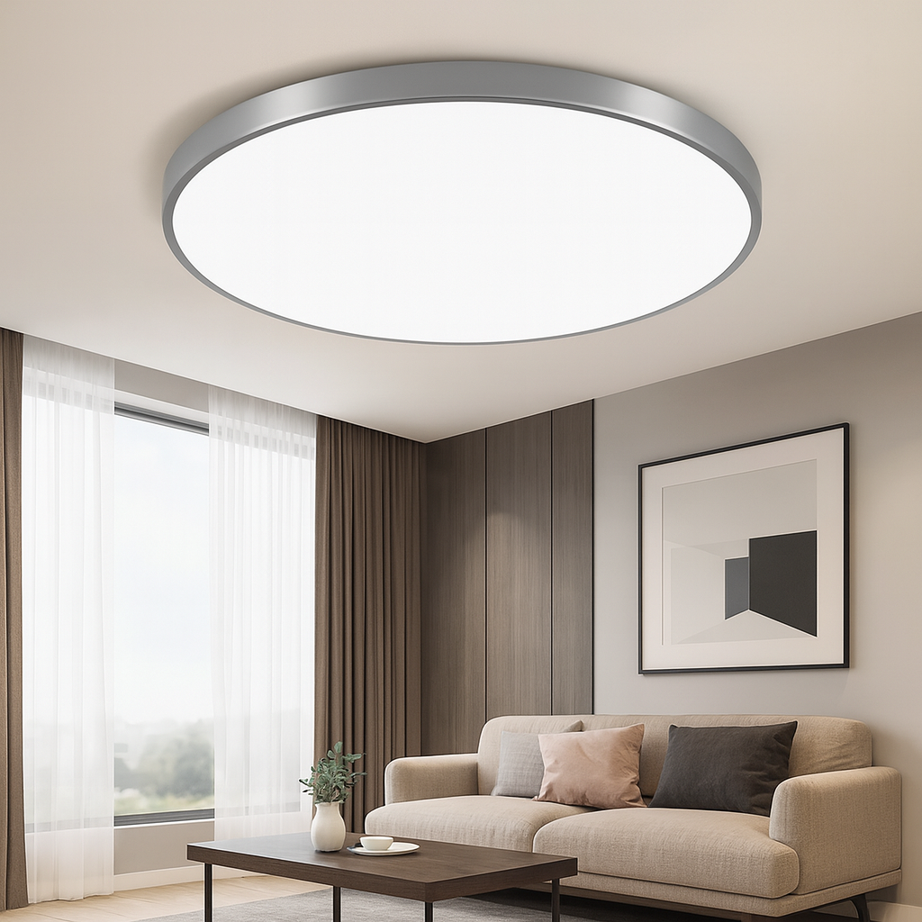 Skanto | Moderne runde LED-Deckenleuchte für den Unterputz