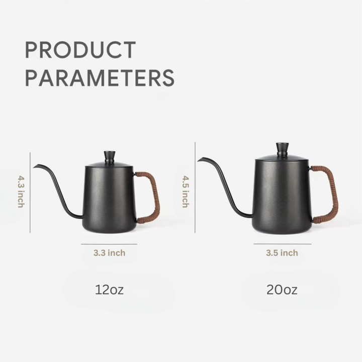 Skanto | Premium Edelstahl-Kaffeefilterkanne für die Heimzubereitung