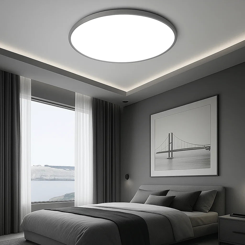 Skanto | Moderne runde LED-Deckenleuchte für den Unterputz