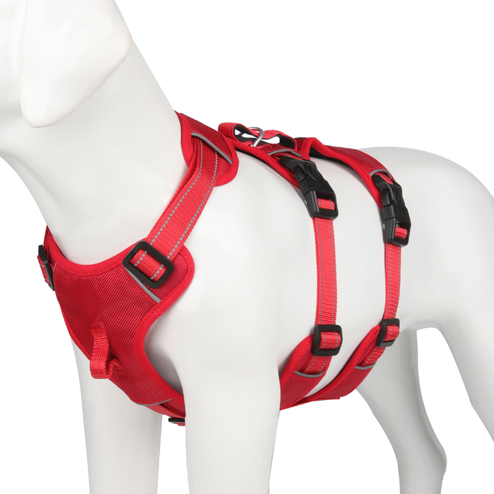 Skanto | Reflektierendes Anti-Zug-Hundegeschirr - Gripguard