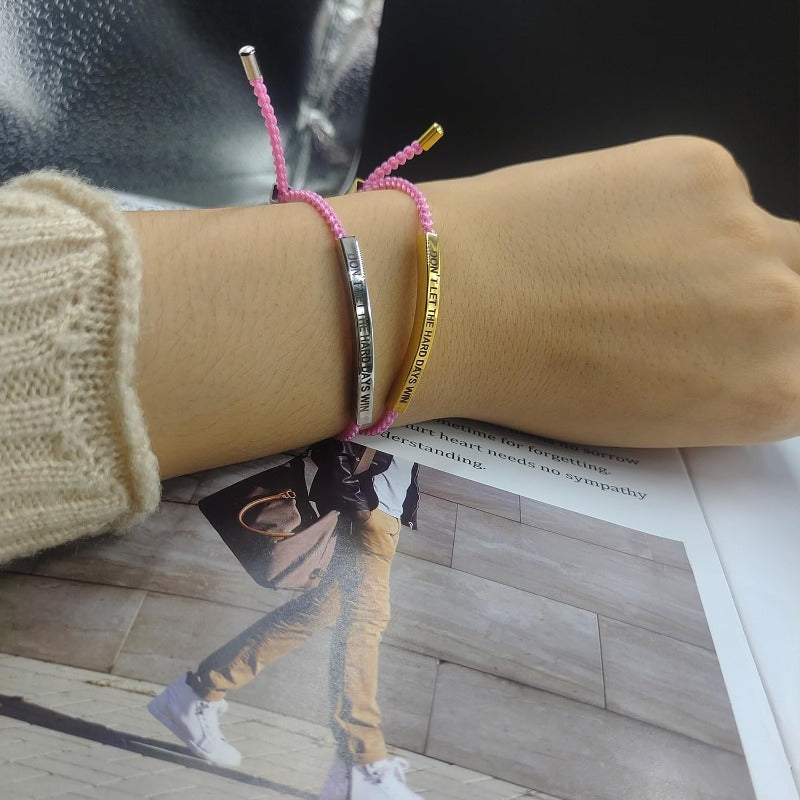 Skanto | Motivations-Röhrenarmband