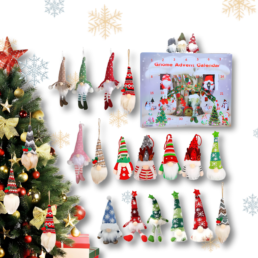 Elfenkalender mit 31-Tage-Countdown