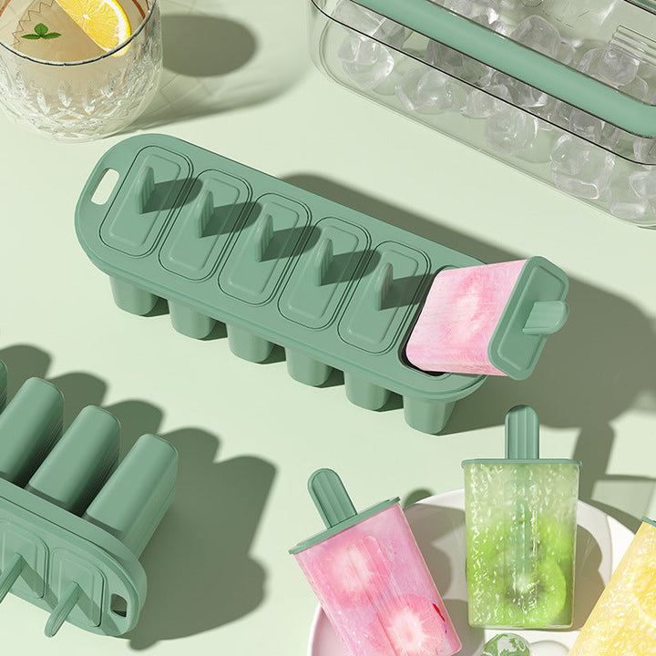 Eiswürfelform für hausgemachte Eis am Stiel – BPA-frei, wiederverwendbar & spülmaschinenfest, ideal für Sommererfrischungen