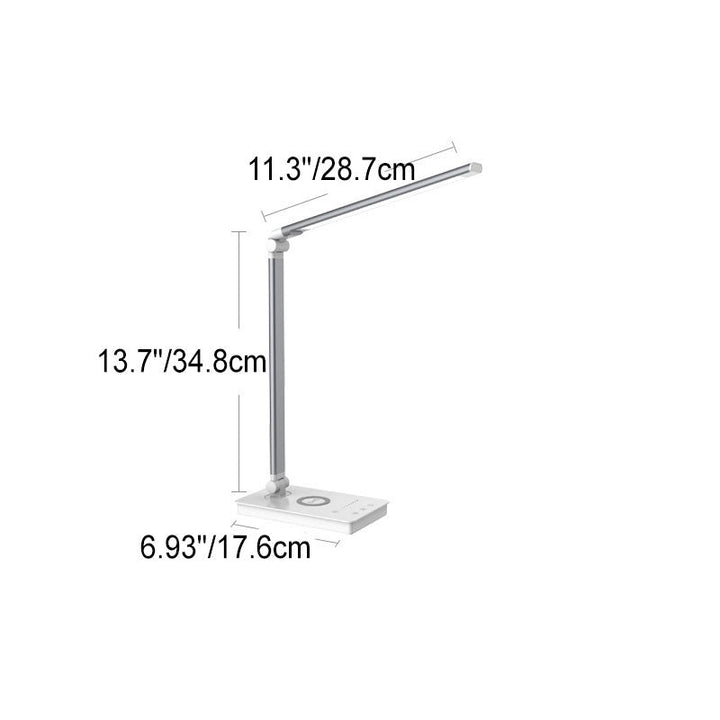 Skanto | Minimalistische Intelligente Quadratische Griff Faltbare USB LED Schreibtischlampe