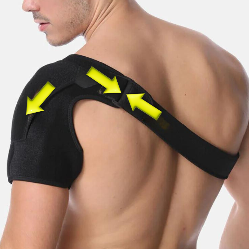 Skanto | Schulterbandage | Sofortige Schmerzlinderung | Verstellbare Unterstützung
