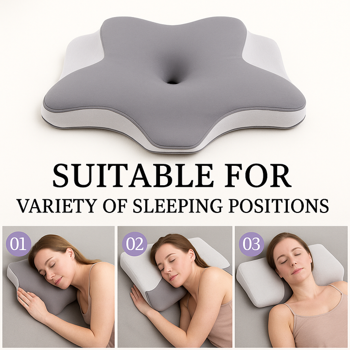 Skanto Skanto | Ergonomisches Schmetterlings-Memory-Schaum-Kissen