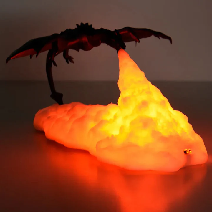 Skanto | Feuer speiende Drachenlampe