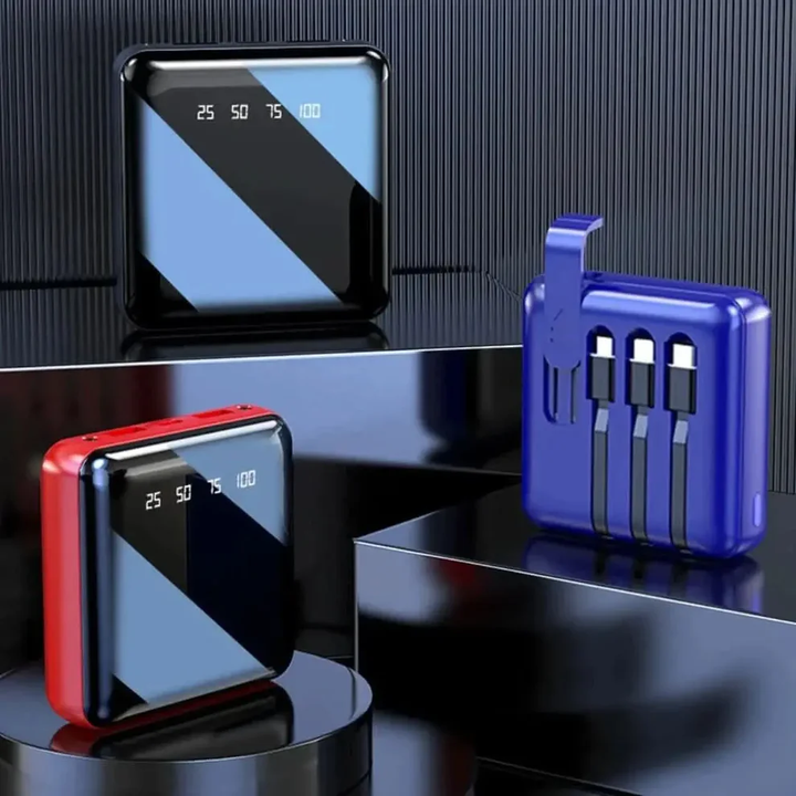 Skanto | Mini Powerbank 4-Draht 20.000mAh
