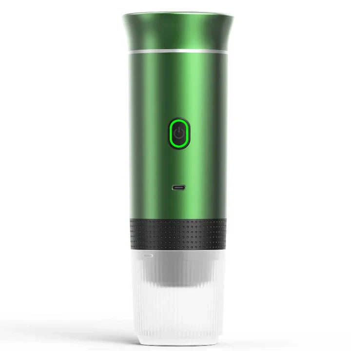 Skanto | Kabellose Espresso-Kaffeemaschine, tragbarer 3-in-1-Kaffeebereiter mit Kapsel- und Pulverfunktion