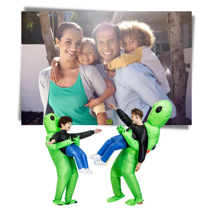 Skanto | Aufblasbares Alien-Kostüm