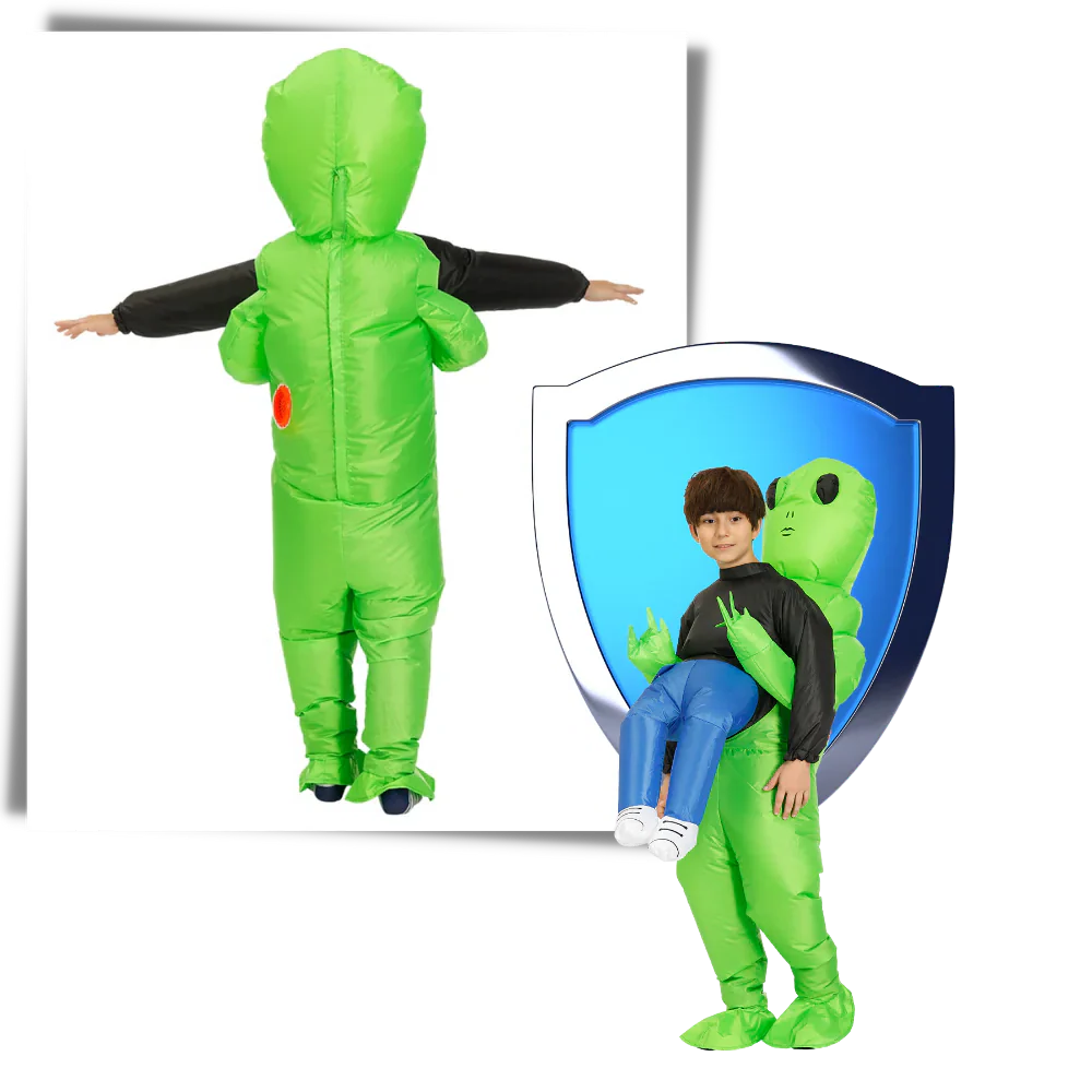 Skanto | Aufblasbares Alien-Kostüm