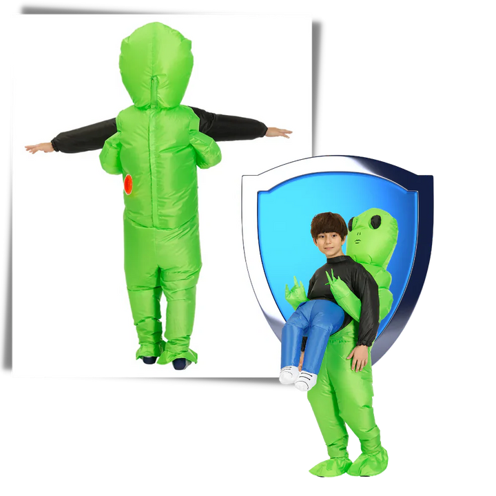 Skanto | Aufblasbares Alien-Kostüm