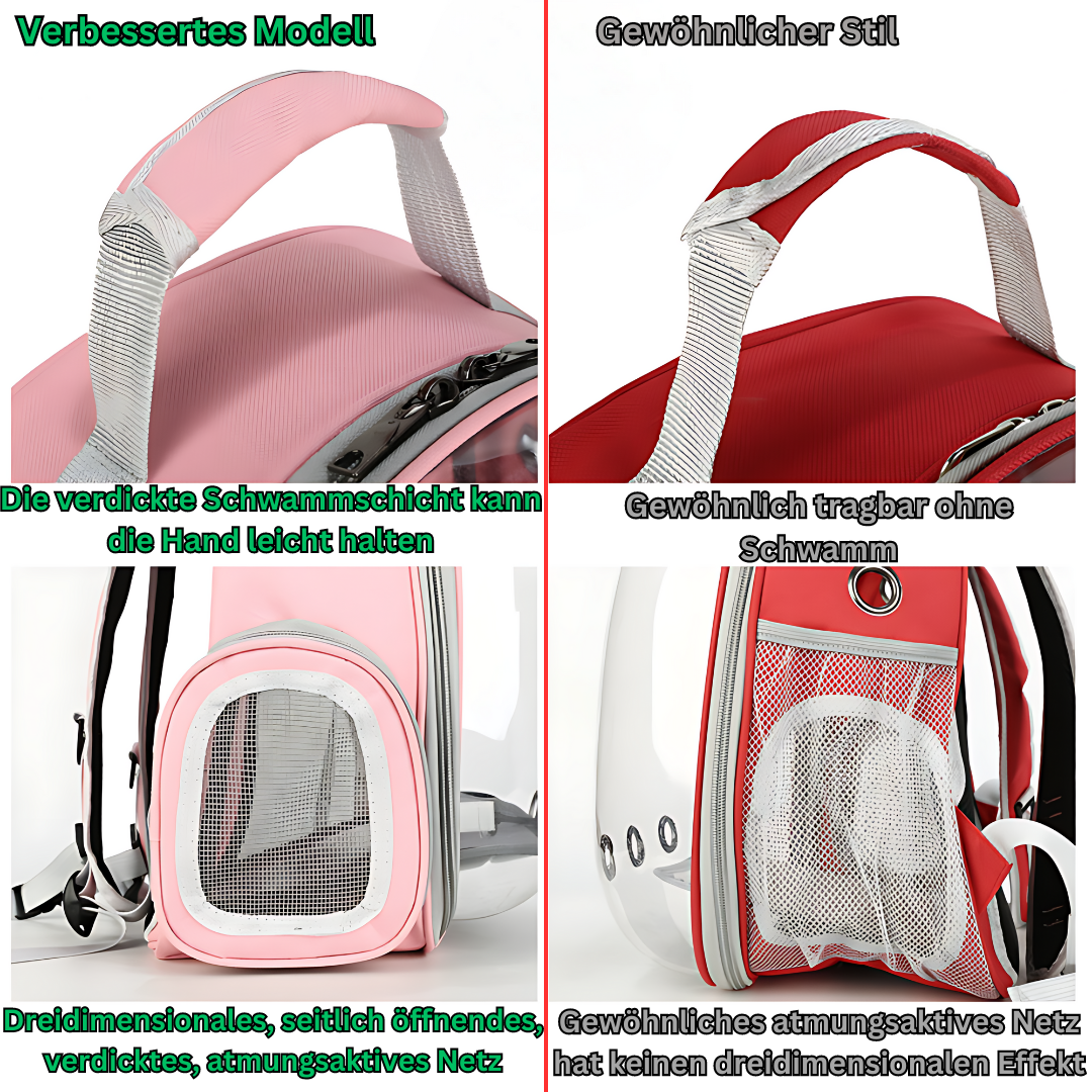 Skanto | Transportrucksack für Katzen – Dein Begleiter für jedes Abenteuer