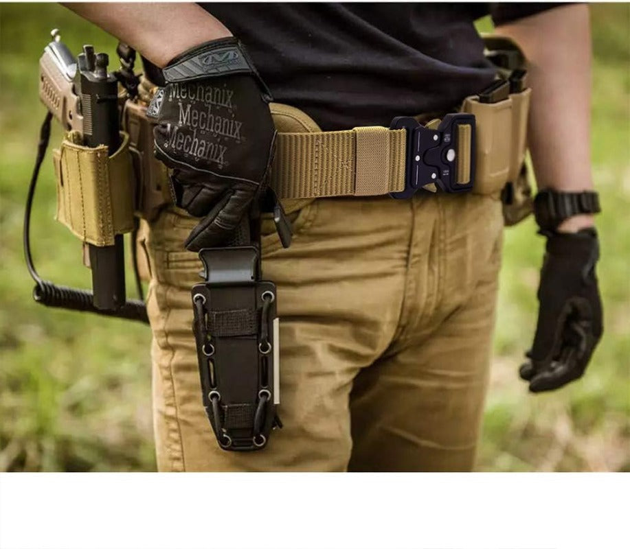 Skanto | Taktischer Nylon-Gürtel mit Schnellverschluss-Aluminium-Schnalle