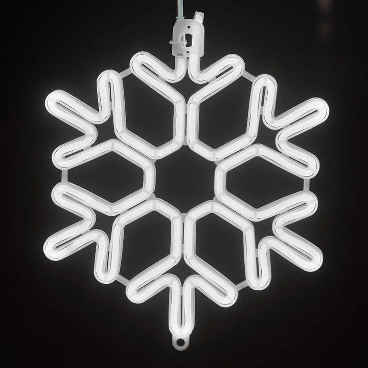 Skanto | Wasserdichte LED-Schneeflocken-Leuchte für festliche Winterdekoration