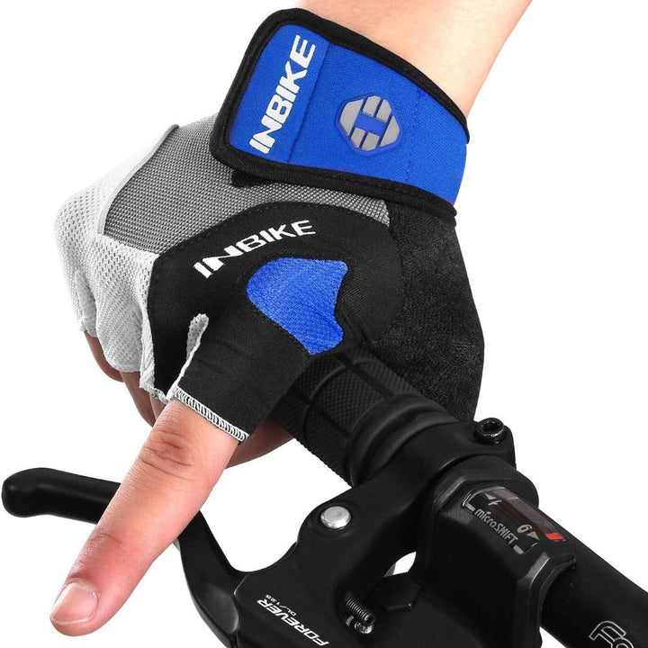 Skanto | 3D Gel-gepolsterte Fahrradhandschuhe – Stoßdämpfende, atmungsaktive Radhandschuhe für Herren & Damen