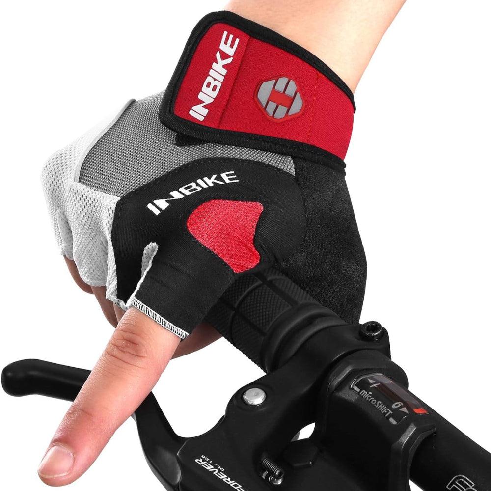 Skanto | 3D Gel-gepolsterte Fahrradhandschuhe – Stoßdämpfende, atmungsaktive Radhandschuhe für Herren & Damen