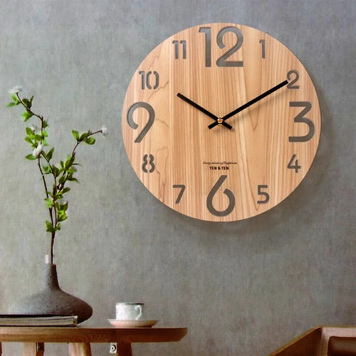 Skanto | 3D-Holzwanduhr
