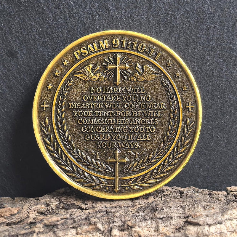 Skanto | Erzengel Michael wacht über uns Challenge Coin
