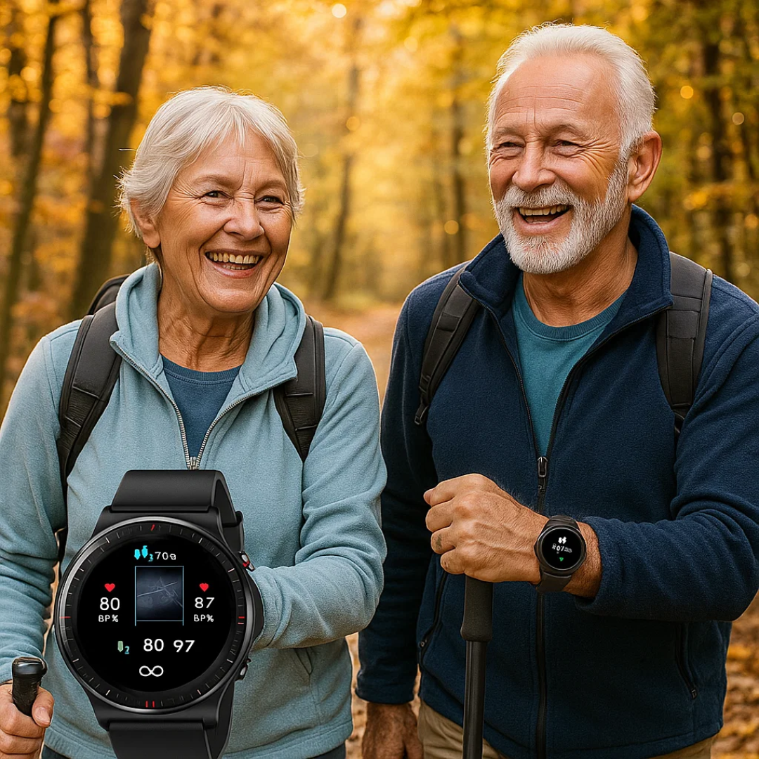 Skanto | CardioSense – Medizinische EKG-Smartwatch mit Osram-Sensor und 24/7 Gesundheitsüberwachung