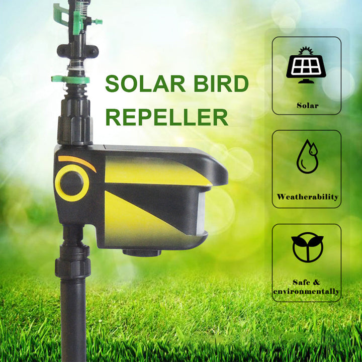 Skanto | Solarbetriebener, bewegungsaktivierter Sprinkler zur Abwehr von Rehen und Gartenschädlingen