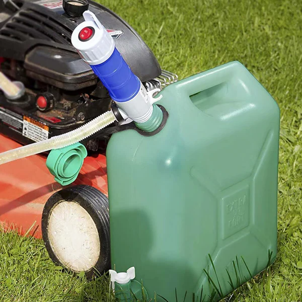 Skanto | Elektrische Flüssigkeitstransferpumpe & Siphon - Elektrische Handpumpe, Batteriebetriebene Siphonpumpe für Gas, Kraftstoff, Diesel, Wasser