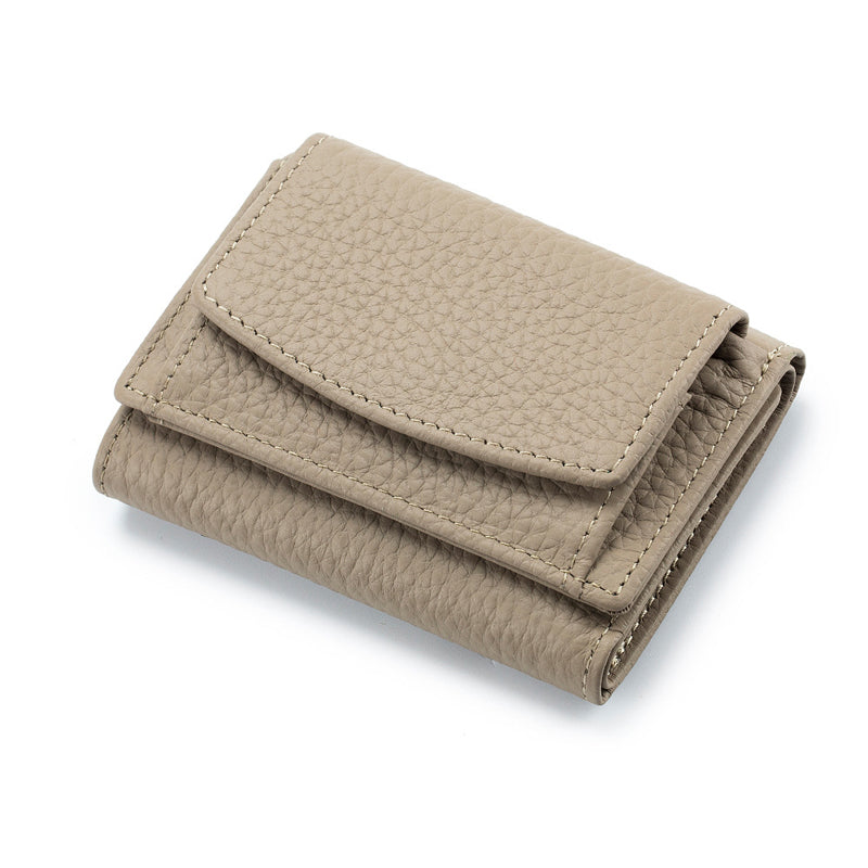 Handgefertigte RFID-Brieftasche aus weichem Leder
