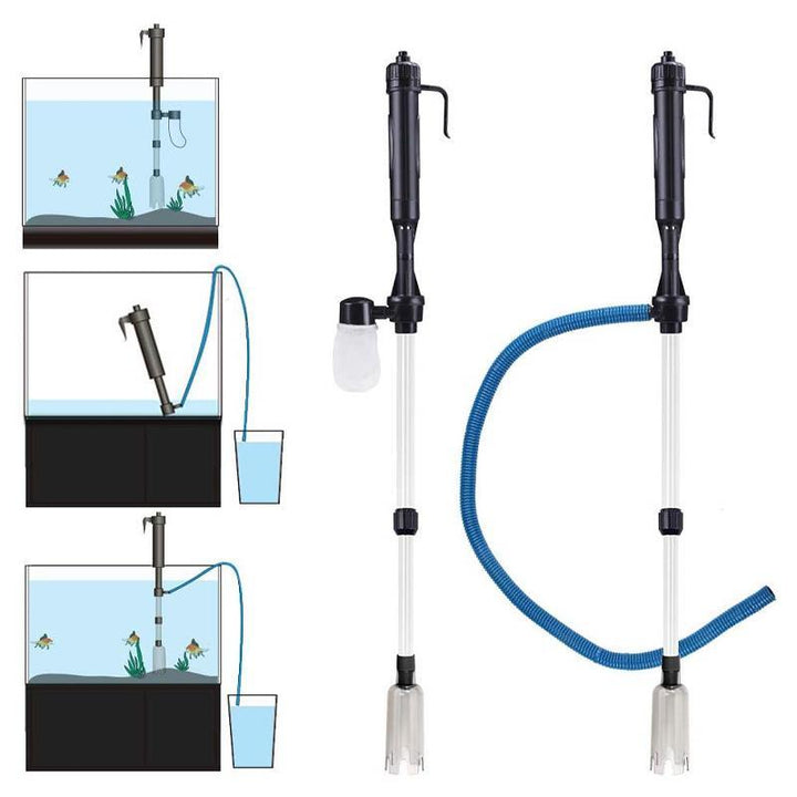 Skanto | Automatischer Aquarium-Wasserwechsler Elektrischer Kiesreiniger