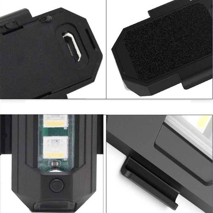 Skanto | 7-farbiges LED-Stroboskoplicht & USB-Ladefunktion