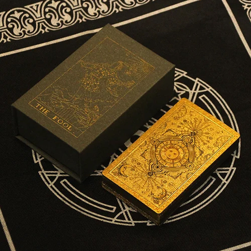 Entdecken Sie die mystische Welt des Tarot Goldfolien-Tarots