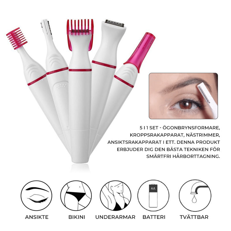 Skanto | 5-in-1 Wiederaufladbarer Epilierer