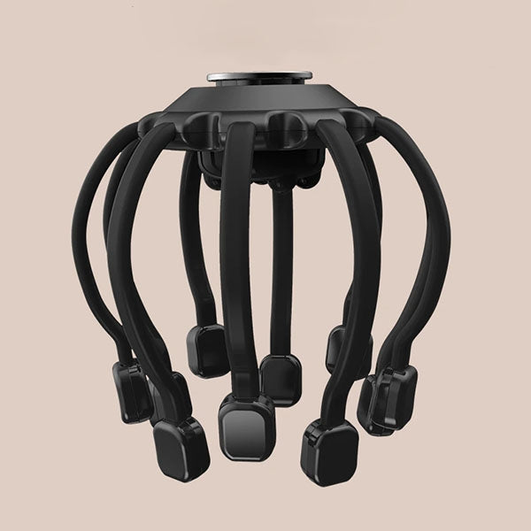 Skanto | Elektrisches Oktopus-Kopfmassagegerät – Bestes Kopfmassagegerät mit Vibrationstherapie
