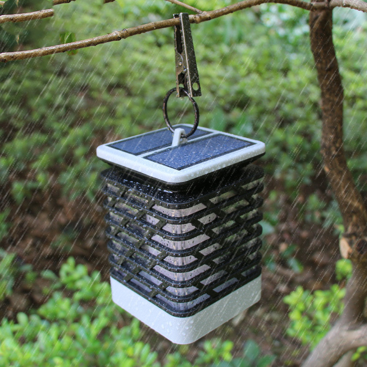 Skanto | Solarbetriebene LED-Gartenlaterne mit geripptem Design – Dekorative Außenbeleuchtung für den Garten
